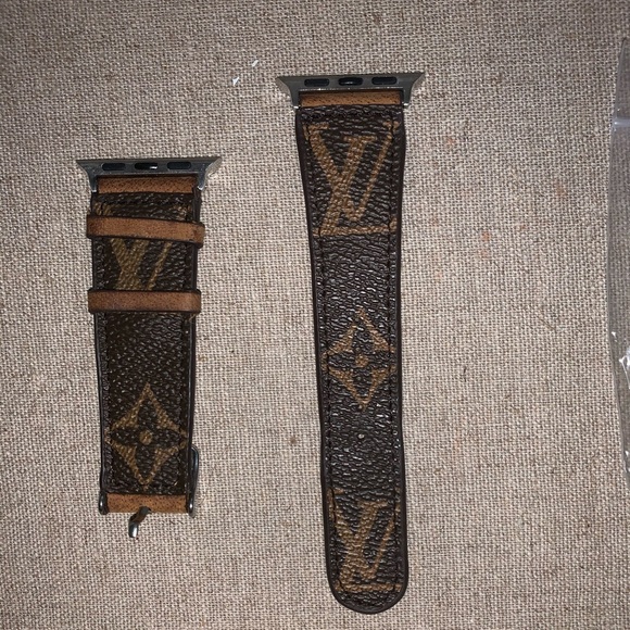 recycled louis vuitton apple watch band